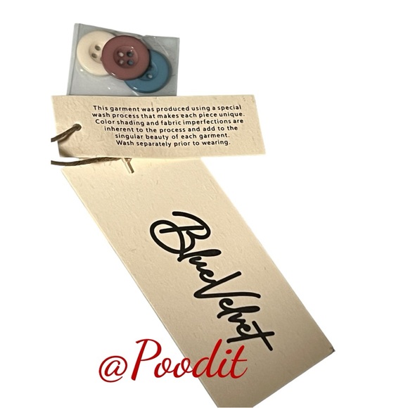 BLUE VELVET patchwork embroidery relaxed fit fray hem washed out jeans sz MEDIUM - Picture 6 of 14